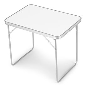 Skladací piknikový stôl 70x50cm biely