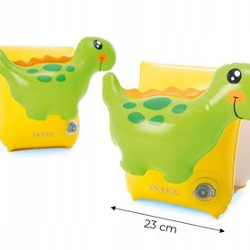 INTEX Dino, detské rukávniky na plávanie