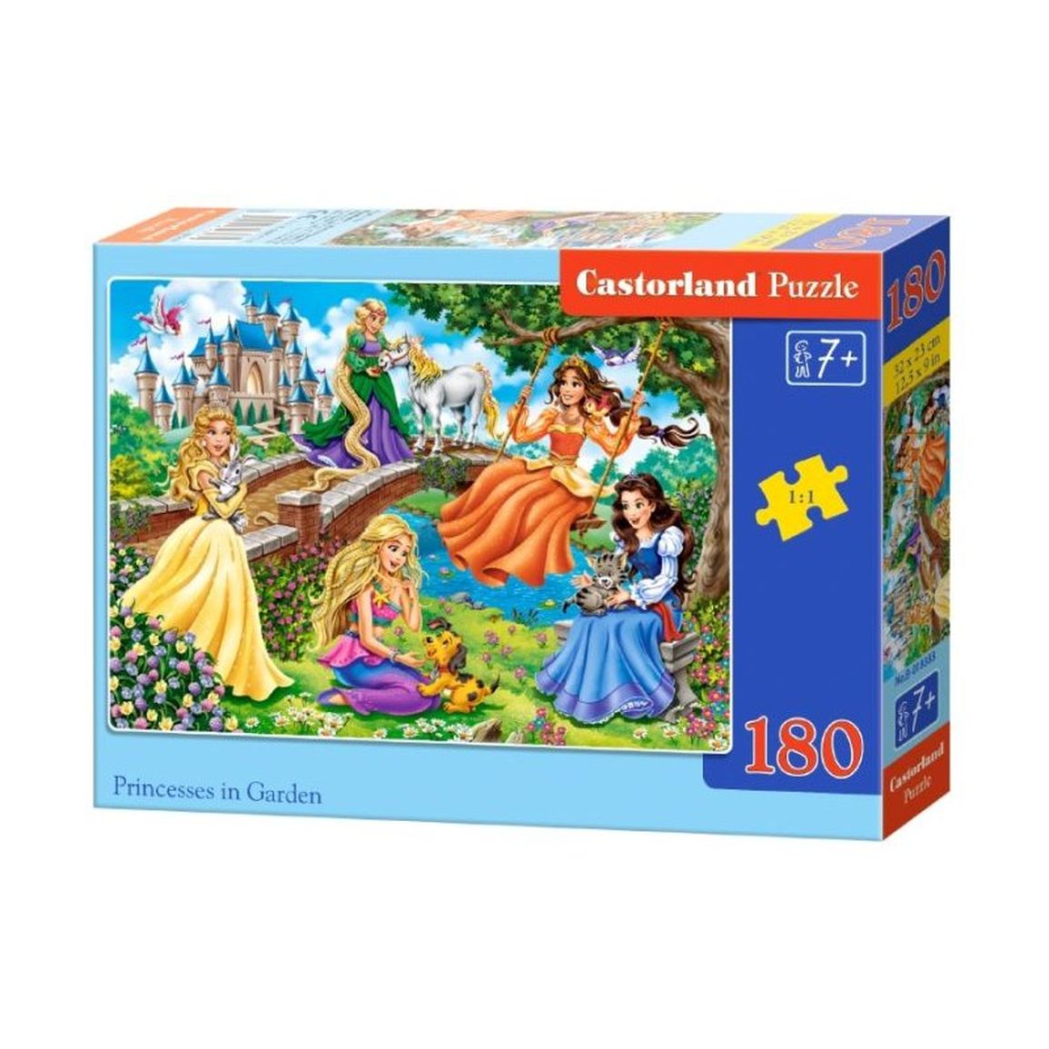 Puzzle Princezné, 180 dielikov