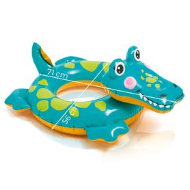 Nafukovacie koleso na plávanie - krokodíl INTEX 58221